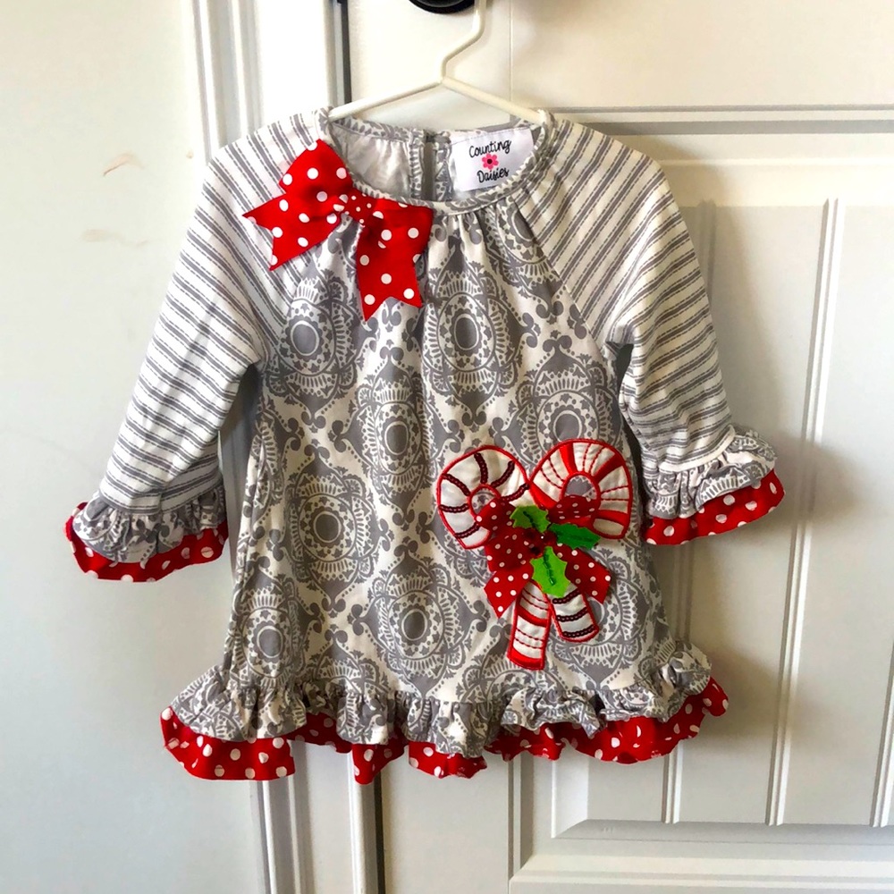 Beautiful girls Christmas dress